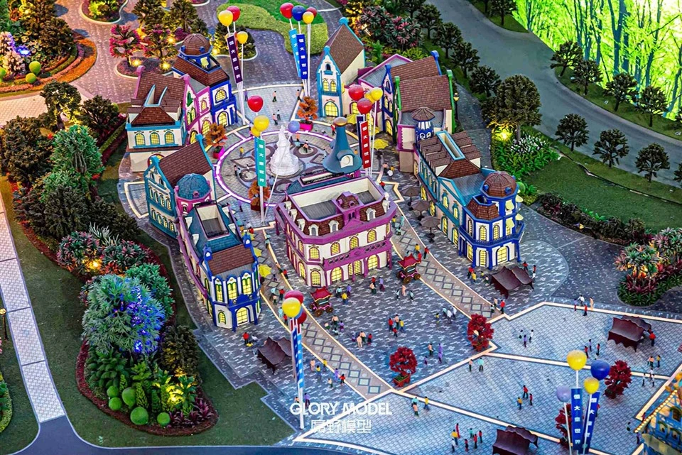 Scale Model of Huian Xishang Fisheries City Industrial Park